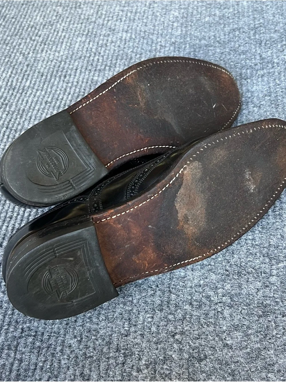 Vintage 70s Florsheim Imperial Wingtip Shoes